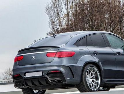 Спойлер на крышку багажника mercedes GLE coupe