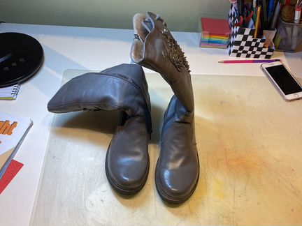 Сапоги зимние для девочки 35 размер