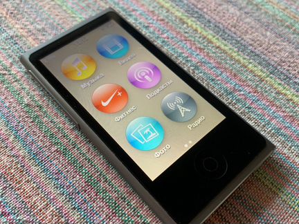 Плеер iPod nano 7 в идеале