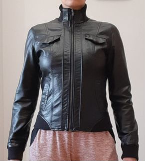 Куртка кожаная женская