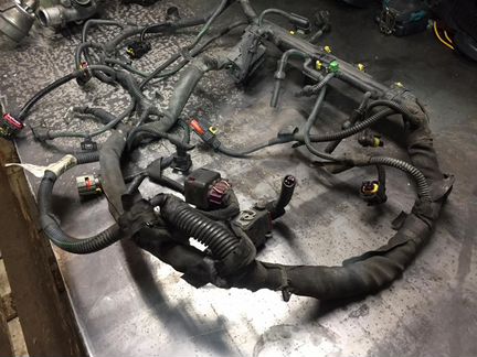 Проводка двигателя Opel Astra H Z13DTH
