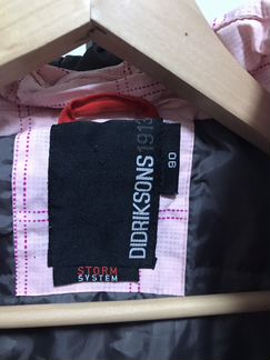 Куртка для девочки didriksons