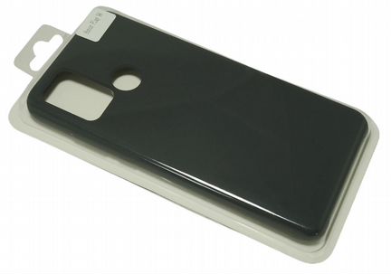 Чехол-накладка для huawei Honor 9A silicone case NL серый