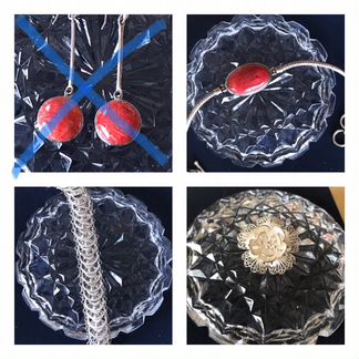 Браслеты, серьги с натуральным кораллом стерлингов