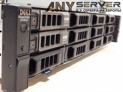 Сервер Dell R720xd 2x E5-2695v2 96Gb H710 12x3.5
