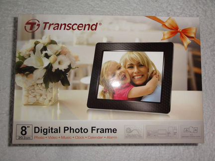 Цифровая фоторамка transcend PF830