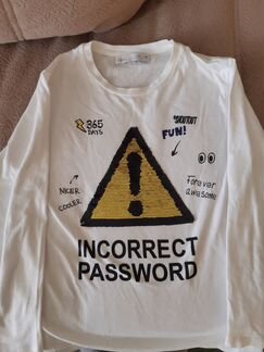 Zara лонгслив с паетками