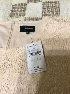 Платье кружевное reserved(новое)