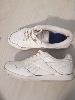 Кроссовки кожаные белые Reebok