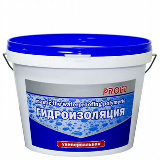 Гидроизоляция мастика полиакриловая (5 кг)