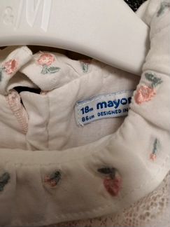 Платье mayoral,80-86 почти новое