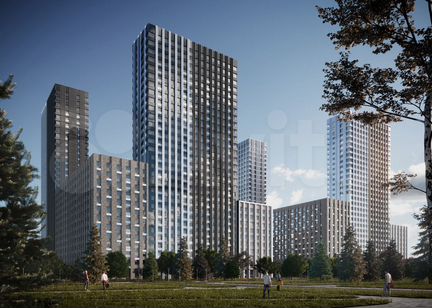 2-к квартира, 53.3 м², 9/10 эт.