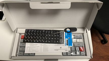 Клавиатура sk64 Gateron Black usb c
