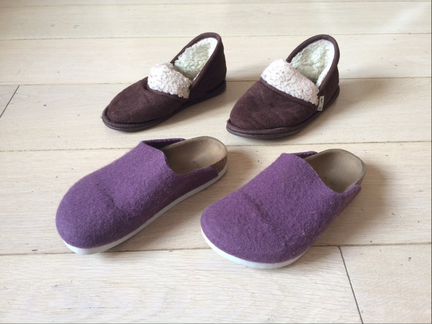 Тапочки Birkenstock и Dpam б/у