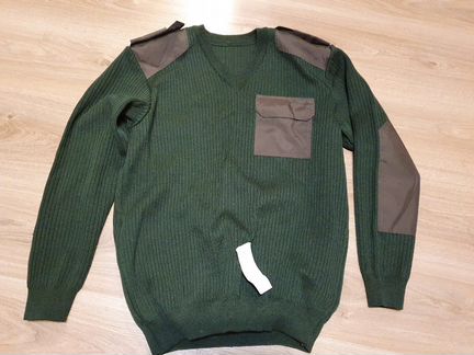 Свитер оливковый военный новый
