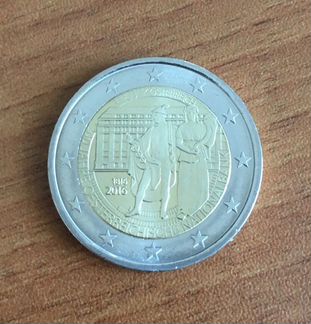 Памятные 2 евро обмен UNC