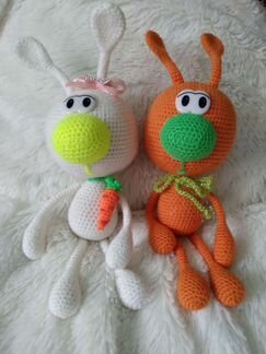 Зайки ручной работы