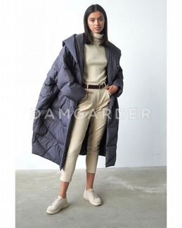 Пуховик одеяло оверсайз новый женский зимний