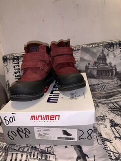 Ботинки осенние minimen с утеплением