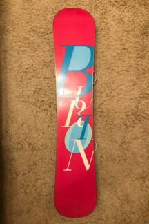 Сноуборд Burton 150 + крепы Drake