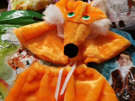 Новогодний костюм лисы