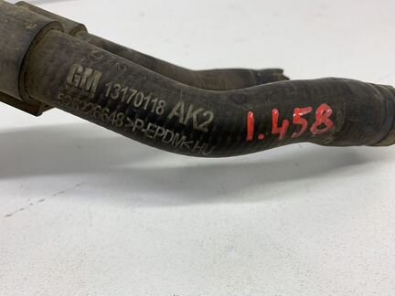 Патрубок печки Шланг opel Astra H Zafira B