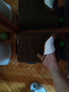 Сабо женские 37р., натуральная кожа, Rieker, Герма