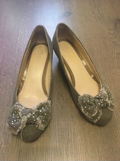 Туфли на танкетке