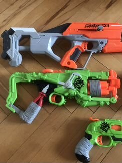 Бластеры Nerf, 4 штуки