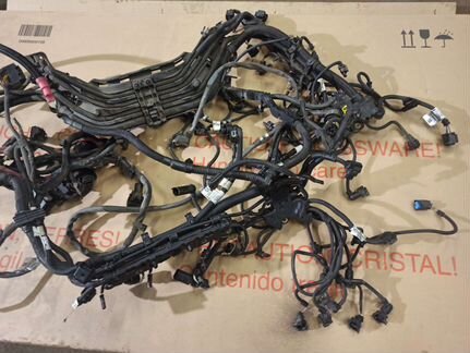 BMW X6M E86 X5m проводка моторная жгут мотора