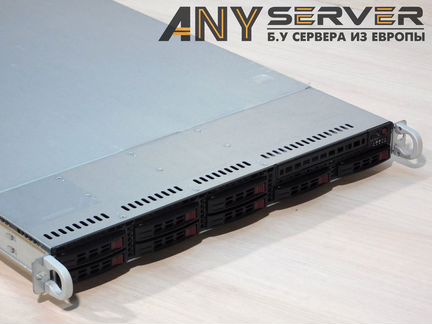 Сервер Supermicro 1027R 2xE5-2667 128Gb 8x2.5