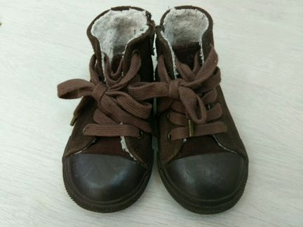 Ботинки и полусапожки замша демисезон 24
